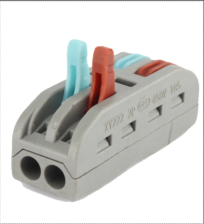 Клемма проходная Wago 2P (50шт)