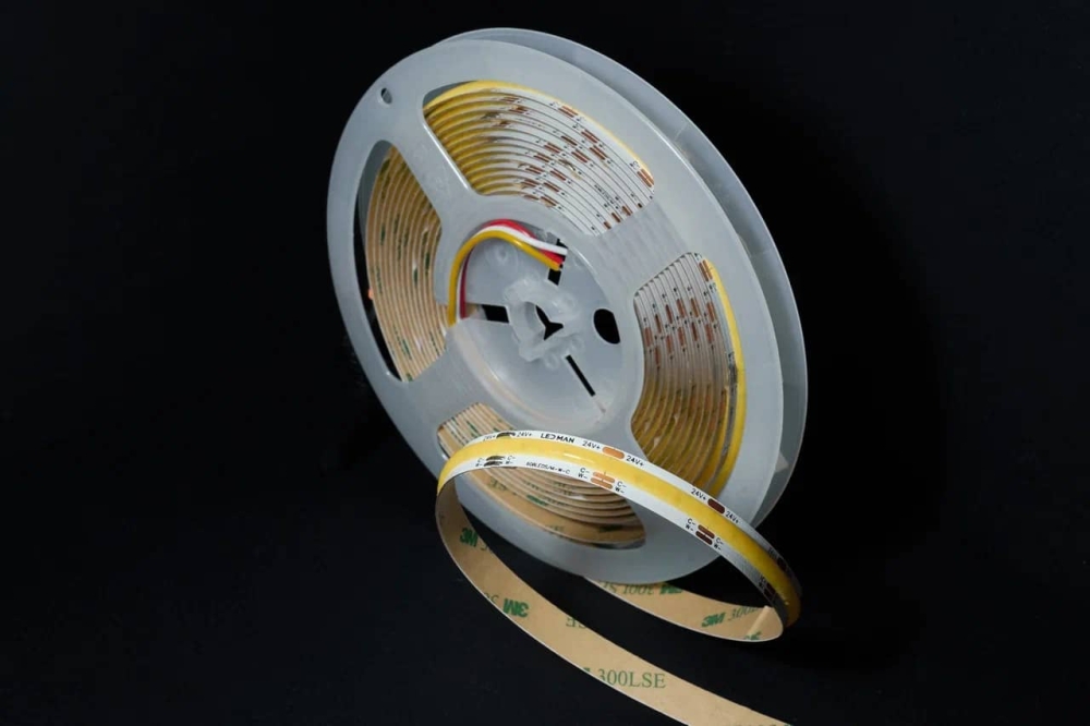 LED MAN, Лента св/д COB CCT  14Вт 608д/м 24В 2700-6500K (10мм)