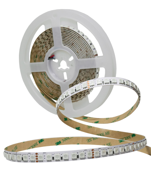 LED MAN, 5050 Лента св/д RGB 20Вт 126д/м 24В (10мм)