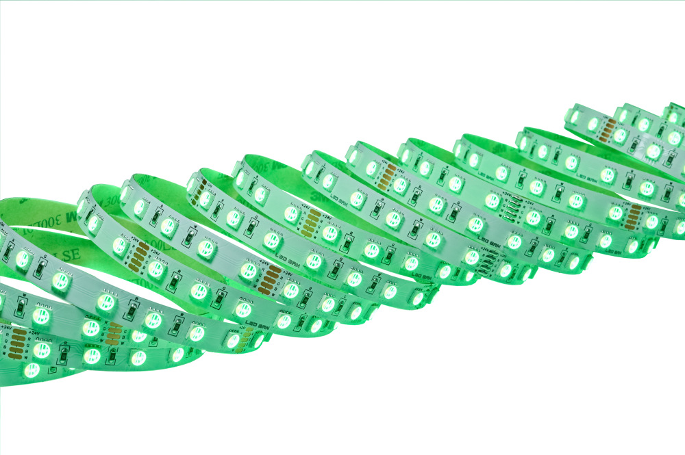 Светодиодная лента, многоцветная, RGBW, 15W, 70д/м, 6000K