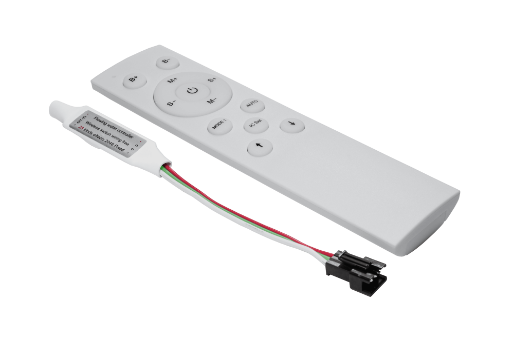 LED MAN, Контроллер-пульт для ленты DIGITAL RUNNING (белый)