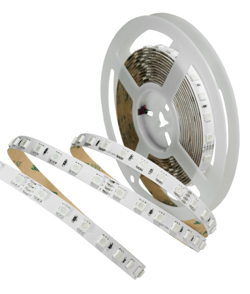 LED MAN, 5050 Лента св/д RGB 15Вт 70д/м 24В (10мм)