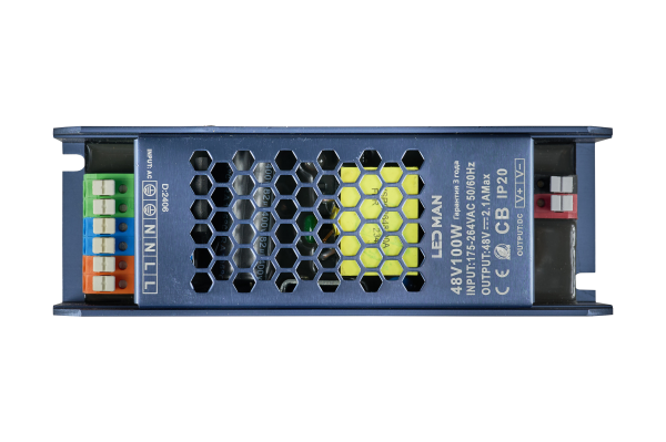 LED MAN, Блок питания, 100Вт 48В, выносной