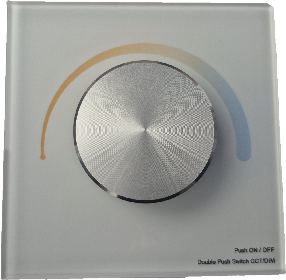 LED MAN, Пульт-панель,CCT , T2-K Белый 10A