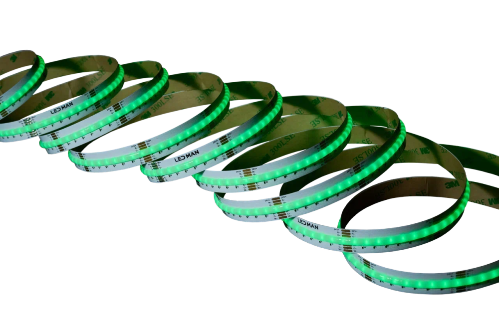 Лента COB RGB 15Вт 630д/м 24В (10мм)