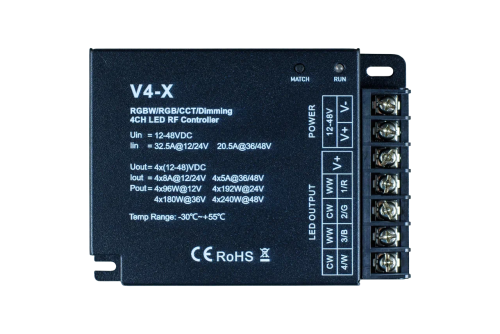 LED MAN, SKY Контроллер RGBW V4-X 32.5A