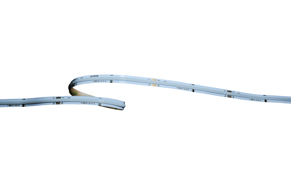 Светодиодная лента, многоцветная, COB RGB SPI, 12W