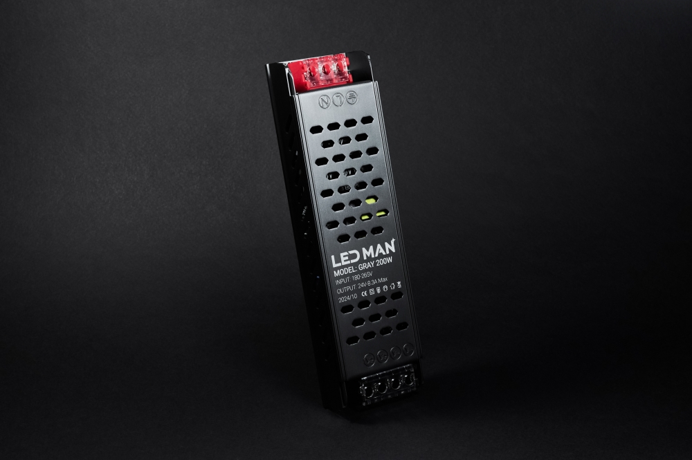 Блок питания, GRAY, 200W, 24V