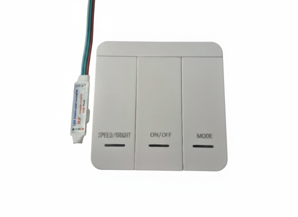 LED MAN, Контроллер-панель настенный для ленты DIGITAL RUNNING, КНОПОЧНЫЙ