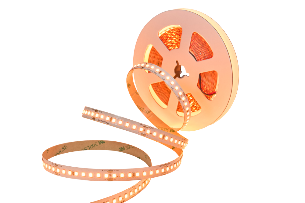 Лента PRO+, 15вт/м, 160д/м, 24В, 1900K, 5м/кат