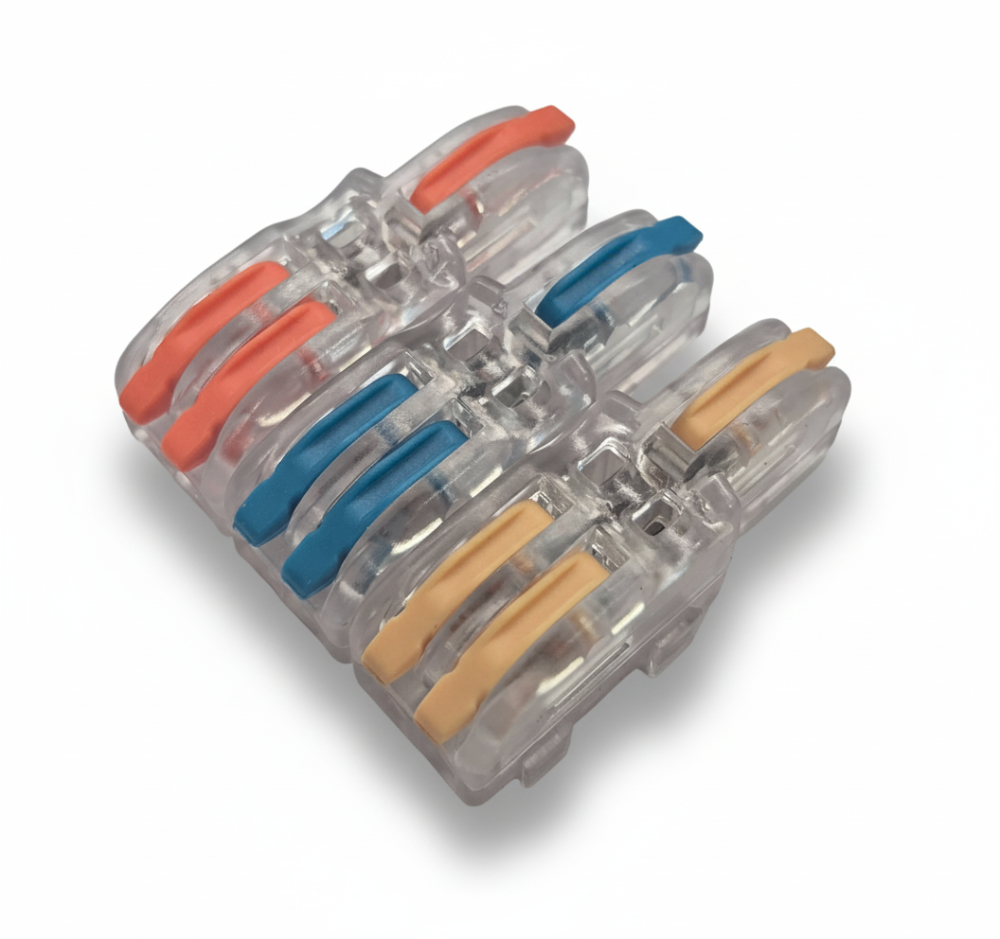 Клемма разветвительная Wago 2P (3-6) (50шт)