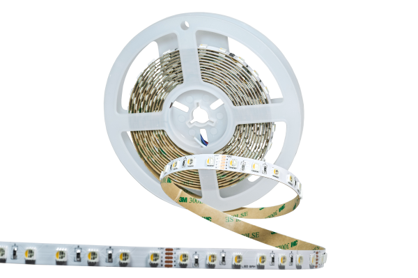 LED MAN, 5050 Лента св/д RGBW(4000K) 15Вт 70д/м 24В (10мм)