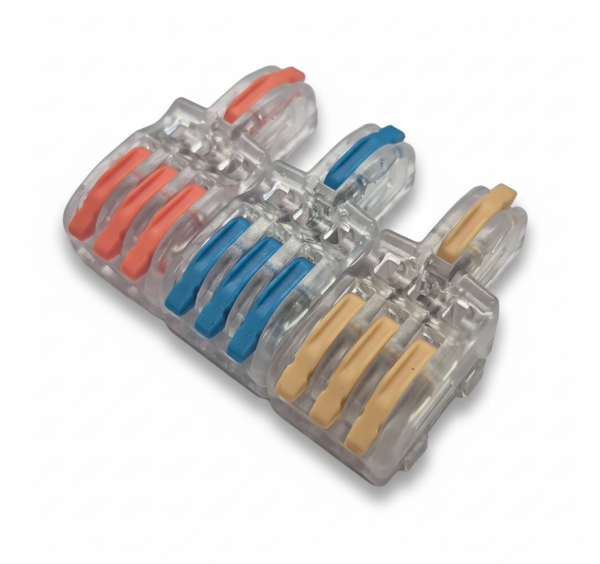 Клемма разветвительная Wago 3P (3-9) (40шт)