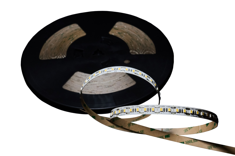 Лента PRO+ LONG RUN, 12вт/м, 120д/м, 48В, 2700K, 20м/кат