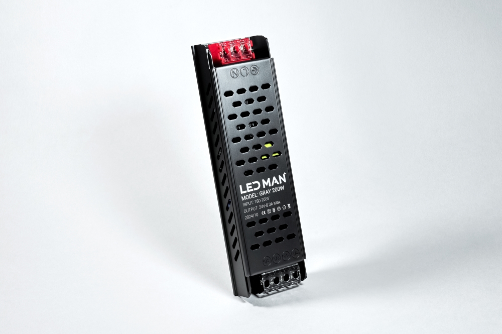Блок питания, GRAY, 200W, 24V