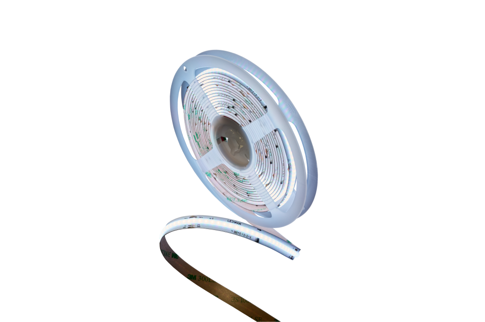 Светодиодная лента, многоцветная, COB RGB SPI, 12W
