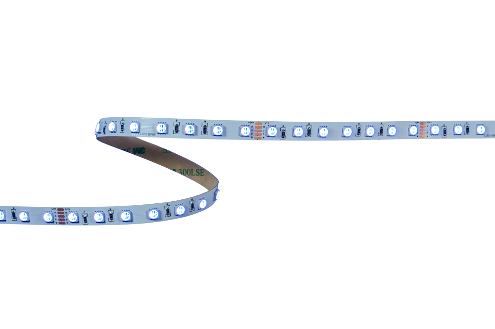 Светодиодная лента, многоцветная, RGBW, 15W, 70д/м, 6000K