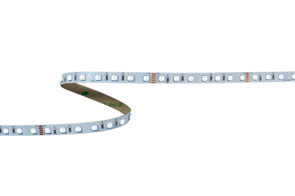 Светодиодная лента, многоцветная, RGBW, 15W, 70д/м, 6000K