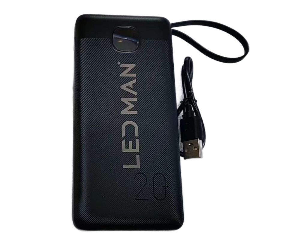 Брендированный Powerbank LED MAN 20000 Ma