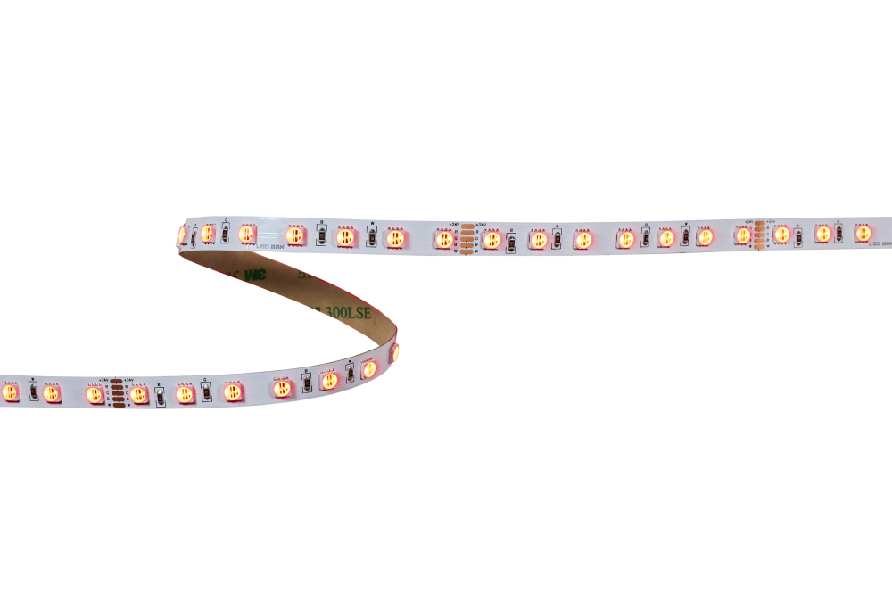 Светодиодная лента, многоцветная, RGBW, 15W, 70д/м, 4000K