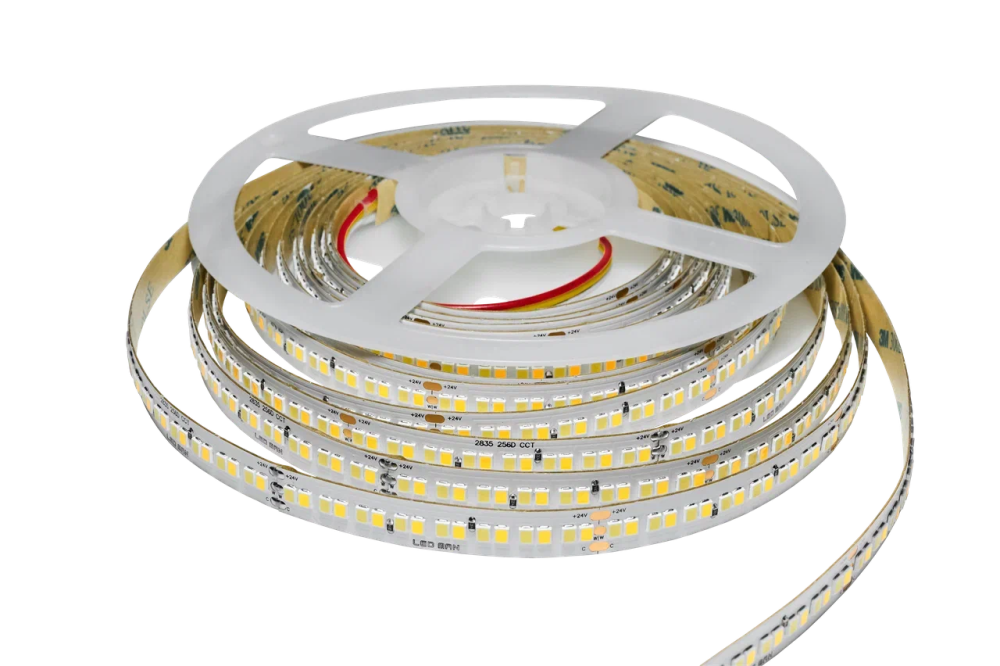 LED MAN, 2835 Лента св/д CCT 18Вт 256д/м 24В 1800-6000K (10мм)