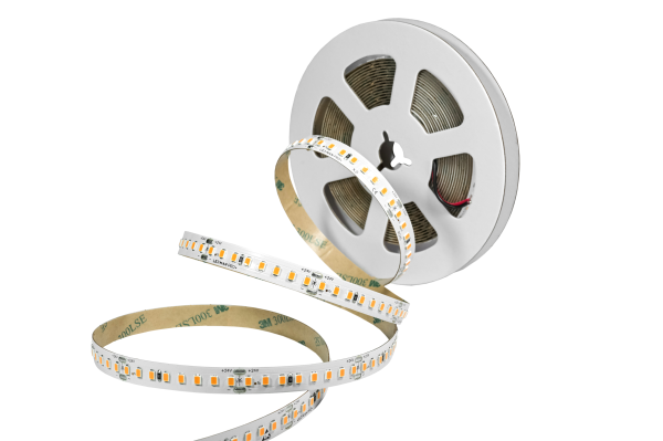LED MAN, 2835 Лента св/д PRO+, 15вт/м, 160д/м, 24В, 1900K, 3М 9495, 3Oz, 10мм, 5м/кат