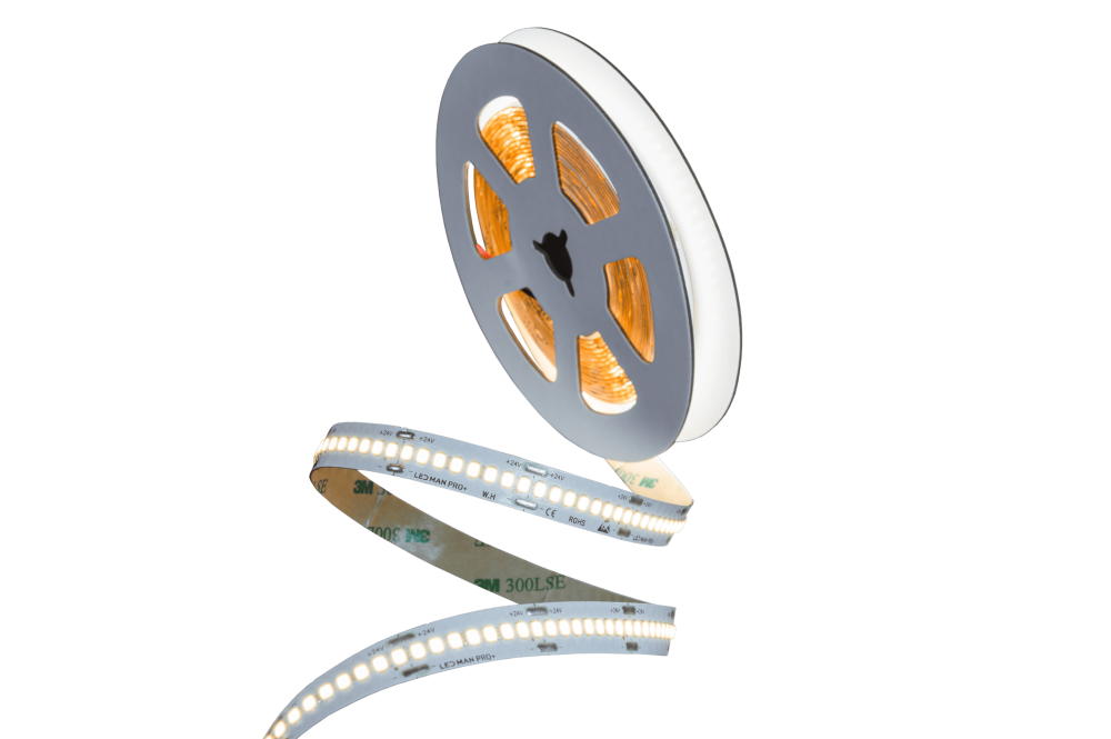 Светодиодная лента, одноцветная, PRO+, 23W, 2700K