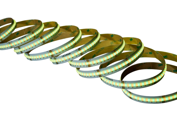 LED MAN, Лента св/д COB RGB+CCT 1800-6000K 18Вт 960д/м 24В (12мм)