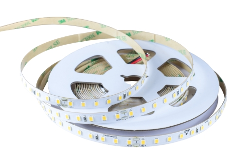 LED MAN, 2835 Лента св/д PRO+, 10вт/м, 112д/м, 24В, 6000K, 3М 9495, 3Oz, 8мм, 50м/кат