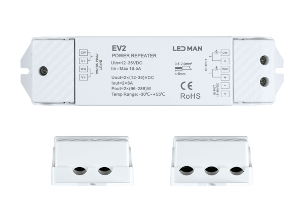 Усилитель EV2, 16A, 2-х канальный 2*8A