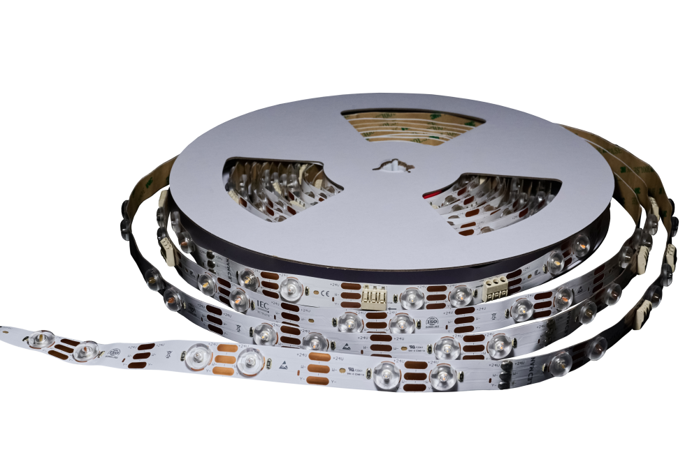 Светодиодная лента, одноцветная, LENS CCT, 9,6*2=19,2W, 2700+6800K