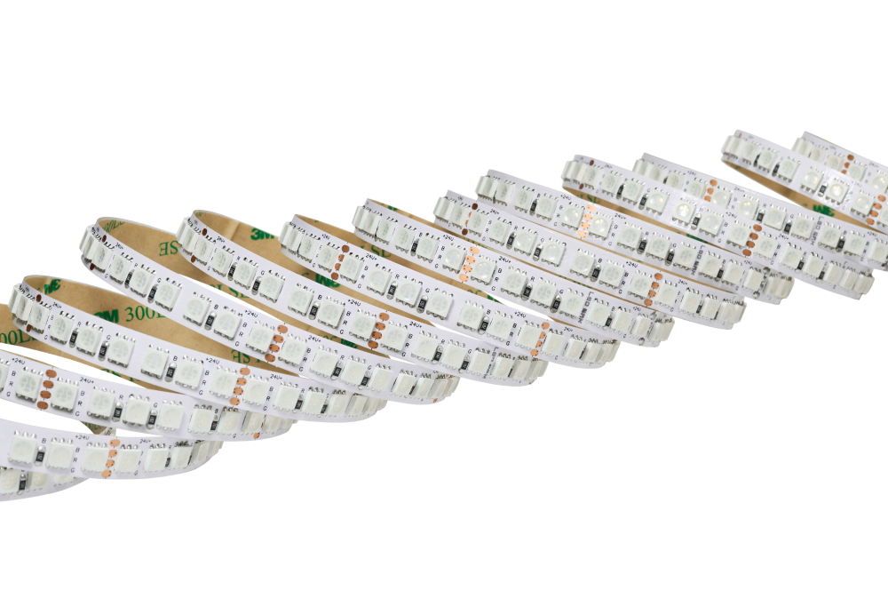 Светодиодная лента, многоцветная, RGB, 20W, 126д/м