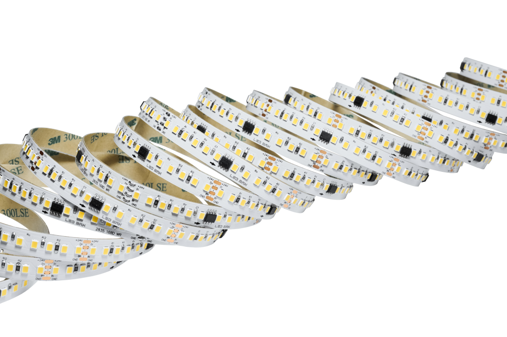 Светодиодная лента, одноцветная, DIGITAL RUNNING SPI, 16W, 168д/м, 4000K