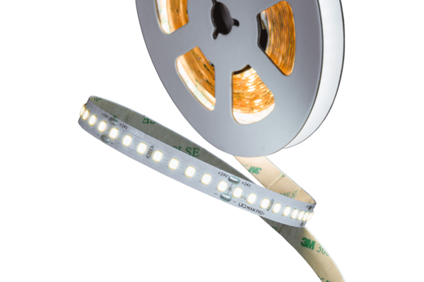 Светодиодная лента, одноцветная ультра теплая, PRO+, 15W, 1900K