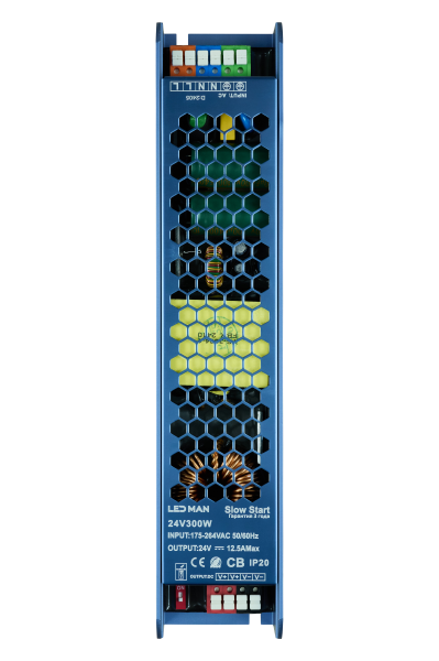 LED MAN, Блок питания, 300Вт 24В, SLOW START