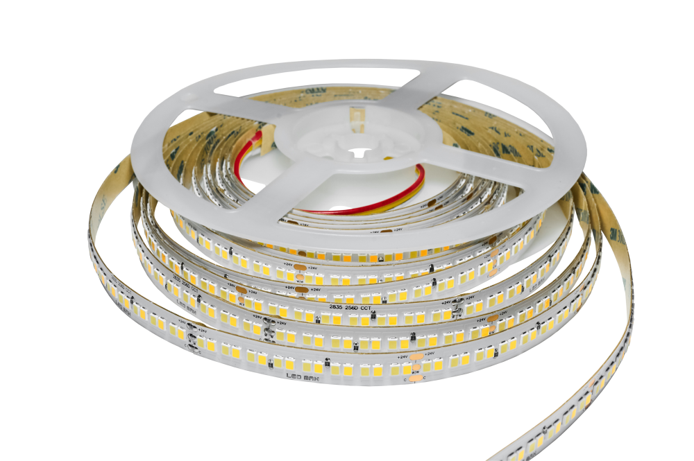 Светодиодная лента, одноцветная, CCT, 18W, 70д/м, 1800-6000K