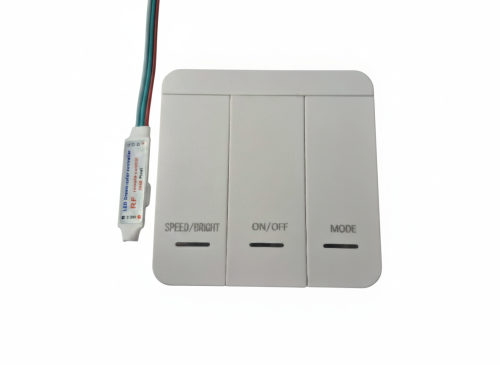 LED MAN, Контроллер-панель настенный для ленты DIGITAL RUNNING, КНОПОЧНЫЙ