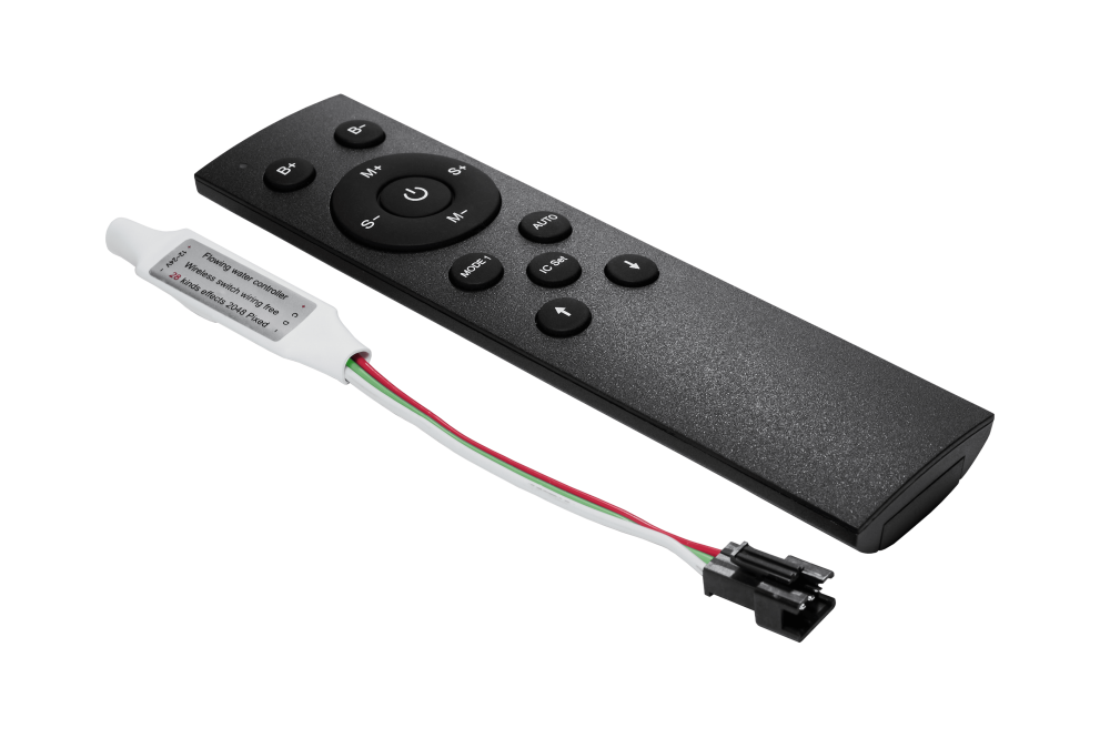 LED MAN, Контроллер-пульт для ленты DIGITAL RUNNING (черный)