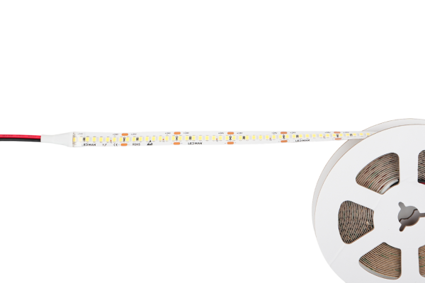 LED MAN, 2835 Лента св/д OPTIMAL, 21вт/м, 224д/м, 24В, 2700K, 3М 9495, 2Oz, 10мм, 5м/кат
