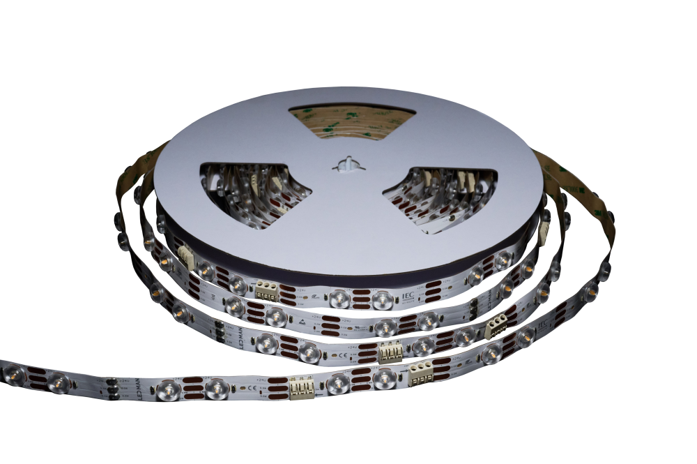 Светодиодная лента, одноцветная, LENS, 9,6*2=19,2W, 4800K