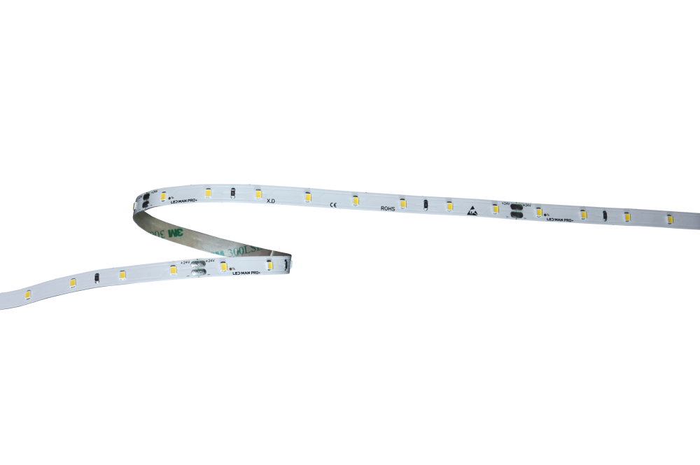 Светодиодная лента, одноцветная ультра теплая, PRO+, 4,3W, 1900K
