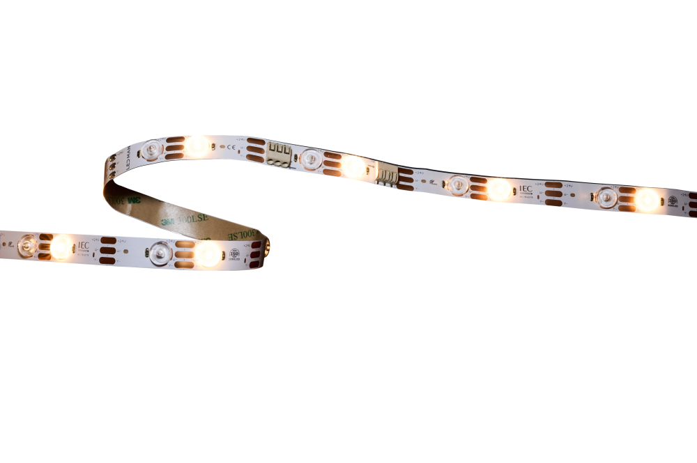Светодиодная лента, одноцветная, LENS CCT, 9,6*2=19,2W, 2700+6800K