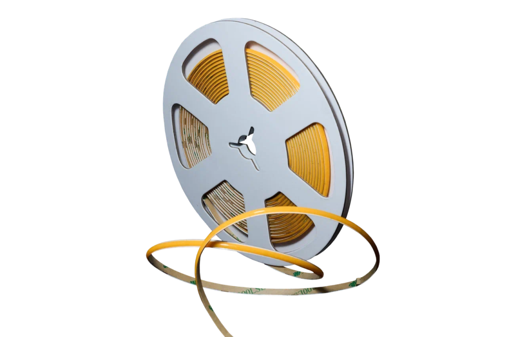 LED MAN, Лента св/д COB ULTRA THIN 5.8Вт 384д/м 24В 4000K (4мм)