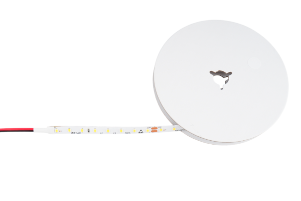 LED MAN, 2835 Лента св/д OPTIMAL, 8вт/м, 80д/м, 24В, 6000K, 3М 9495, 2Oz, 8мм, 5м/кат